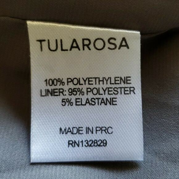 TULAROSA Ricci faux fur open front cozy gray jacket coat Size Medium - Picture 7 of 8